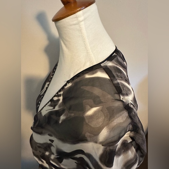 Diane Von Furstenberg Silk Tunic w/ Embellishment - Picture 7 of 12